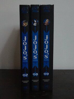 Hard Cover Jo Jo's Bizarre Adventure  2 8 9 Manga Anime Hirohiko Araki